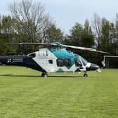 An air ambulance has been called to an incident at a park in Worthing today (Friday, April 28).