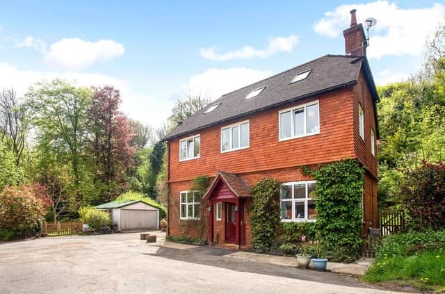 The property offers more than 1,600 square feet across three floors