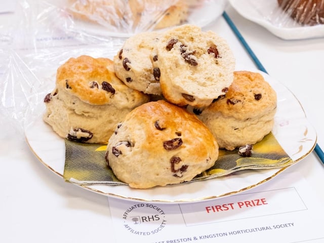 Sue Spinner's prize-winning fruit scones