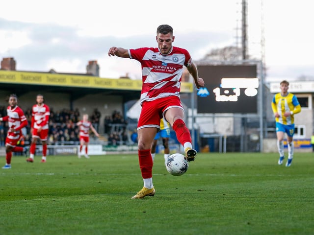 Action from Eastbourne Borough's 2-2 draw at Torquay United in National League South