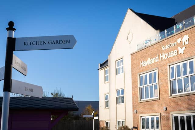 Haviland House is Guild Care's purpose-built home dementia care home