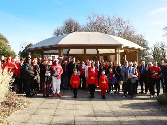 The funeral of Pat Fisher on February 1 2024. Photo by Andrew Clifton.