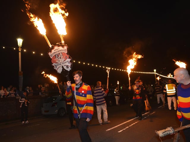 Eastbourne Bonfire Procession 2024 (Photo by Jon Rigby)