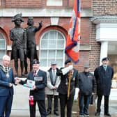 The Royal British Legion’s Chichester poppy appeal has been officially launched, with the Mayor receiving the first poppy and a stall set up in the City Council building.