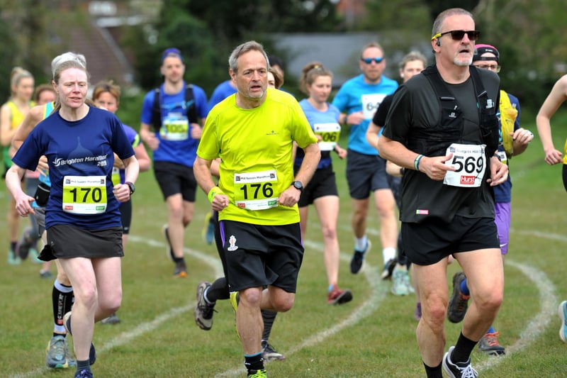 The Mid Sussex Marathon in Burgess Hill on Bank Holiday Monday