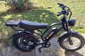 An illegal e-bike has been seized by police at Hastings