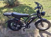An illegal e-bike has been seized by police at Hastings