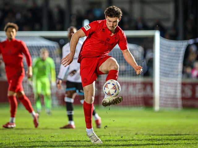 Action from Eastbourne Borough's brilliant 5-2 win away at Dover Athletic in the National League South