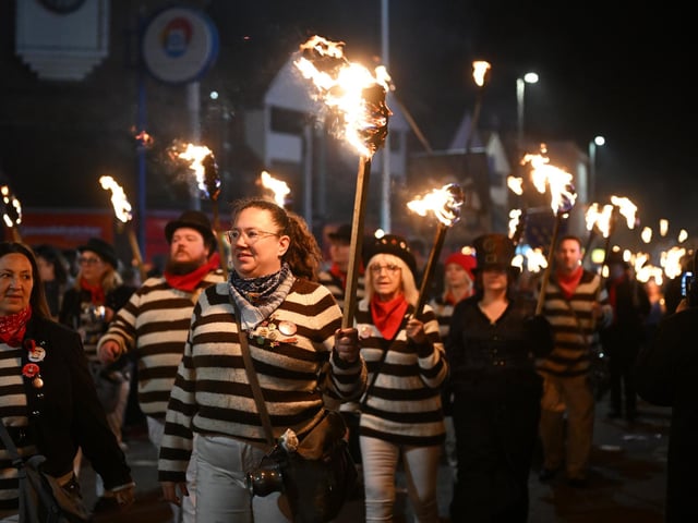 Hailsham Bonfire Procession 2026 (Photo by Jon Rigby)