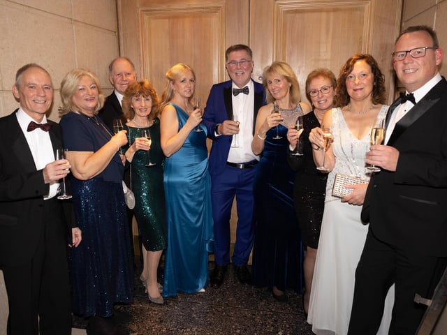Some of the guests at The Snowman at The Grand