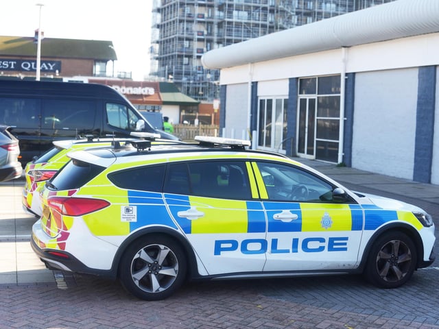 A man has been arrested on suspicion of attempted murder after two men were seriously injured at Brighton Marina, police said. Picture: Eddie Mitchell