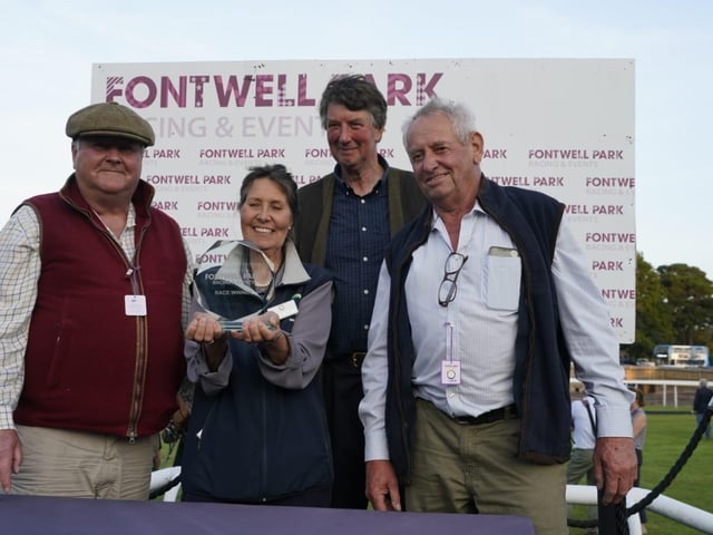 Evening racing at Fontwell Park, June 2025