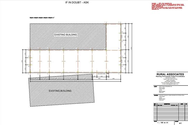 The proposed new unit at South Coast Composites Ltd in Bognor Regis
