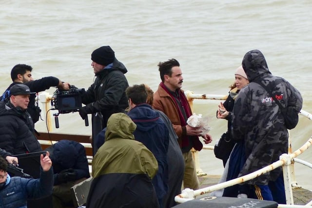 Filming series 2 of The Gold in Hastings by Marie Richardson