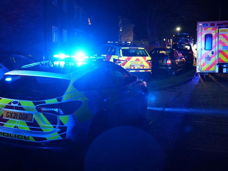 Eight people rescued from fire at block of flats in West Sussex