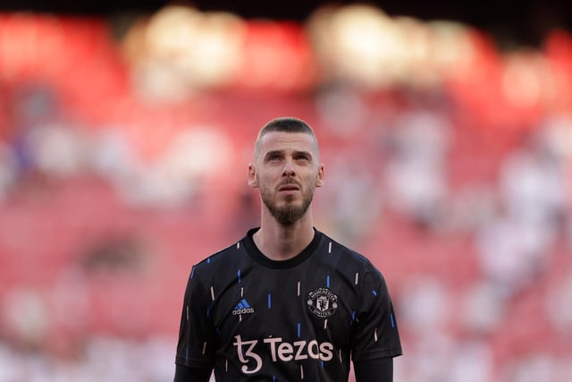 David de Gea had a nightmare against Sevilla but will most likely retain his place in the side against Brighton. (Photo by Gonzalo Arroyo Moreno/Getty Images)