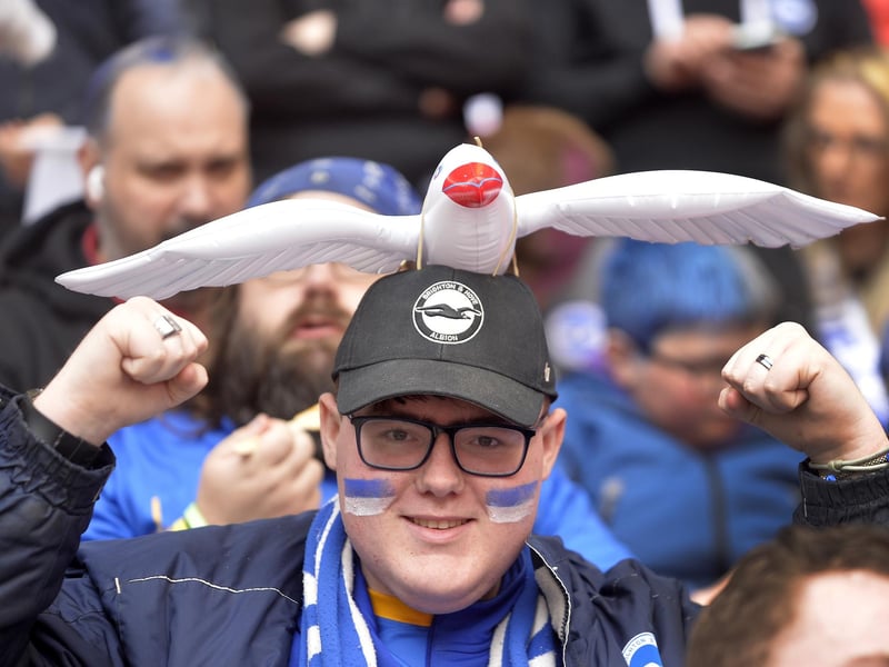 Brighton & Hove Albion V Man Utd Semi Final at Wembley(Photo by Jon Rigby)