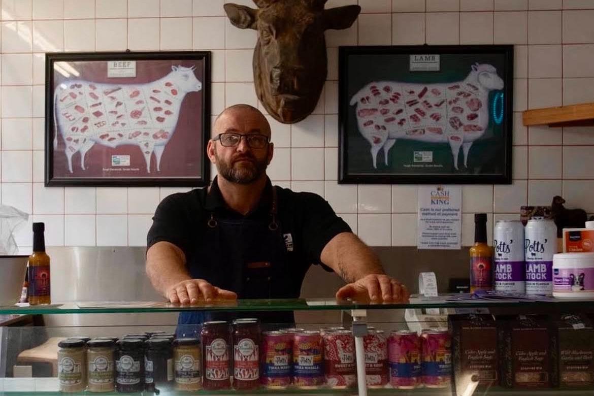 Steve Fisher of P A Fisher Butchers