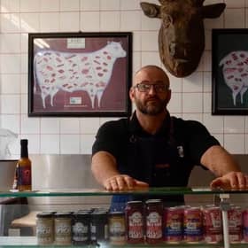 Steve Fisher of P A Fisher Butchers