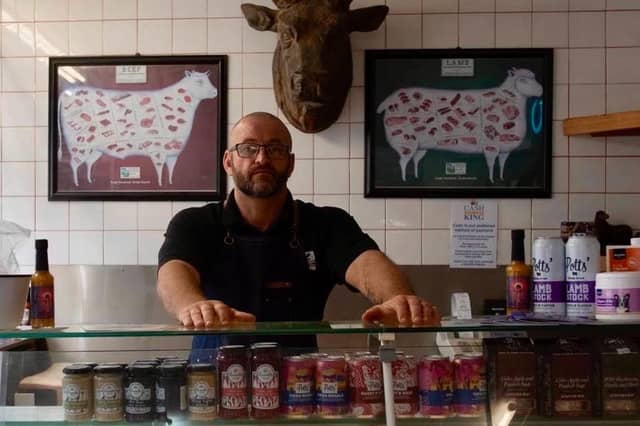 Steve Fisher of P A Fisher Butchers