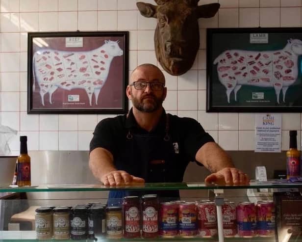 Steve Fisher of P A Fisher Butchers