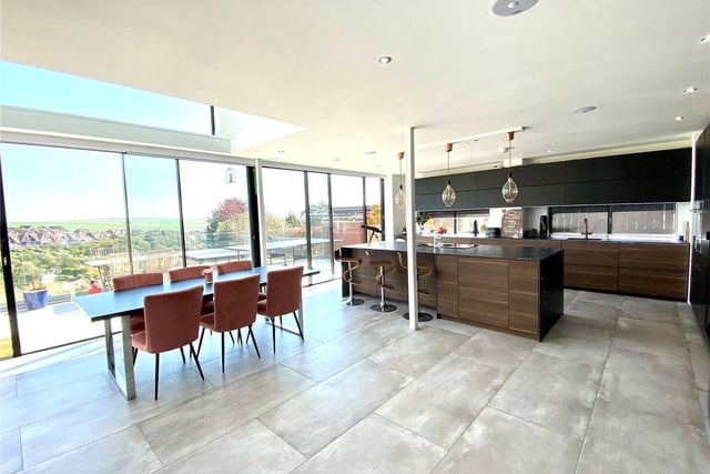 Zoopla said the property 'offers a unique opportunity for a very stylish and versatile family home in a special location'