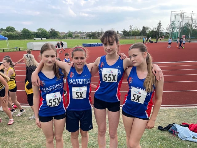 U15 Girls 100m Relay Team
