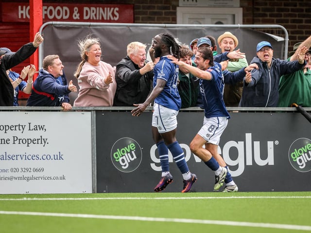 Eastbourne Borough v Leatherhead, Isthmian Premier