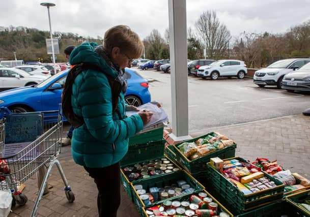 More than 8,000 items have been collected at the Lewes Food Banks Winter Collection