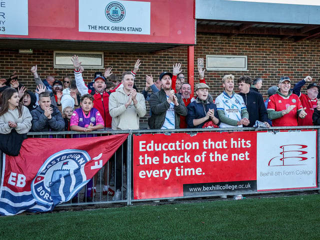 Eastbourne Borough v Welling United, Isthmian Premier