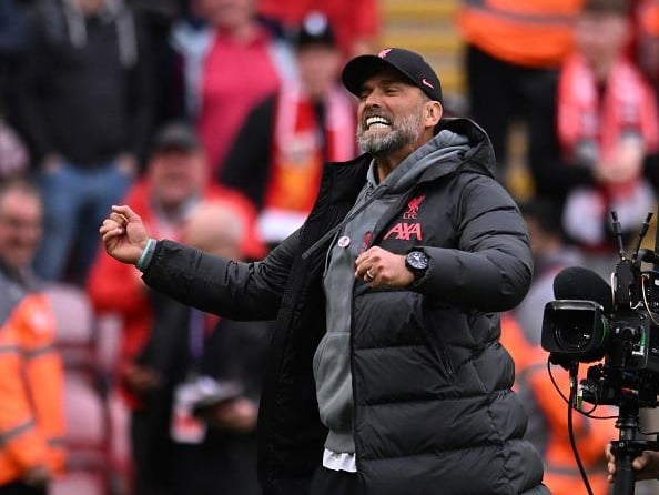 An average goal kick takes Liverpool 21.5 seconds (Opta)