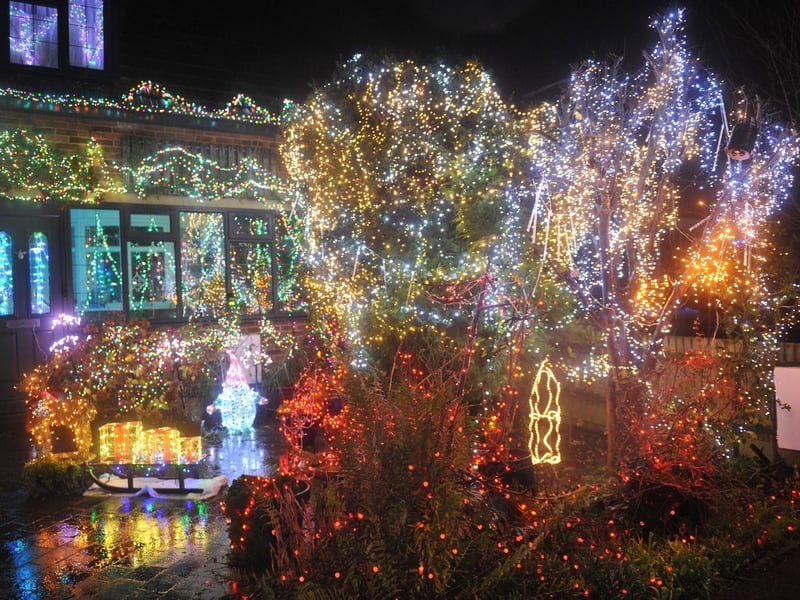 The display is in St Peter’s Road, Burgess Hill