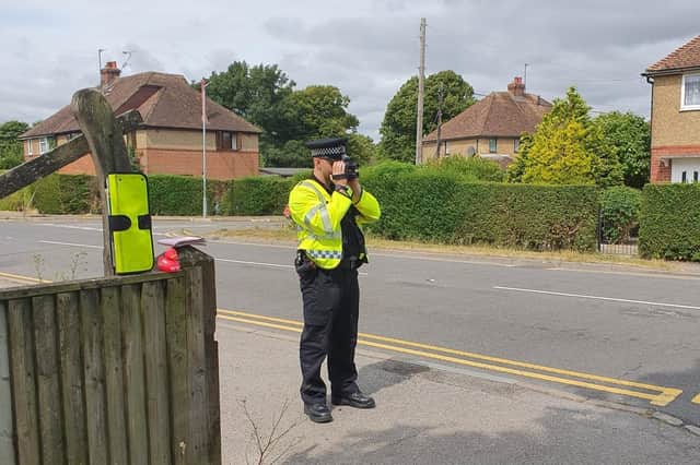 Rother Police said on their social media pages today (August 2) that checks were carried out in Winchelsea Road and New Road.