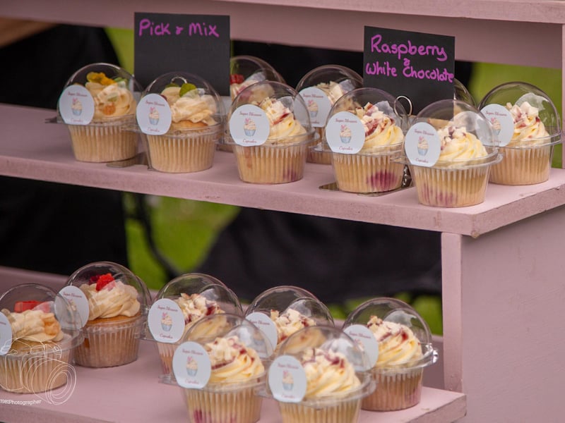 These tasty-looking cupcakes turned plenty of heads at this year's fete.