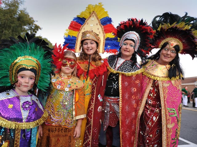 Burgess Hill Bonfire Night in 2009