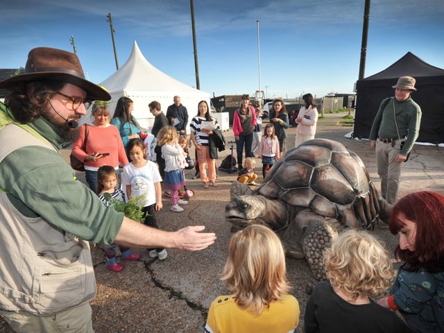 Hastings Storytelling Festival 2024 parade on October 27.