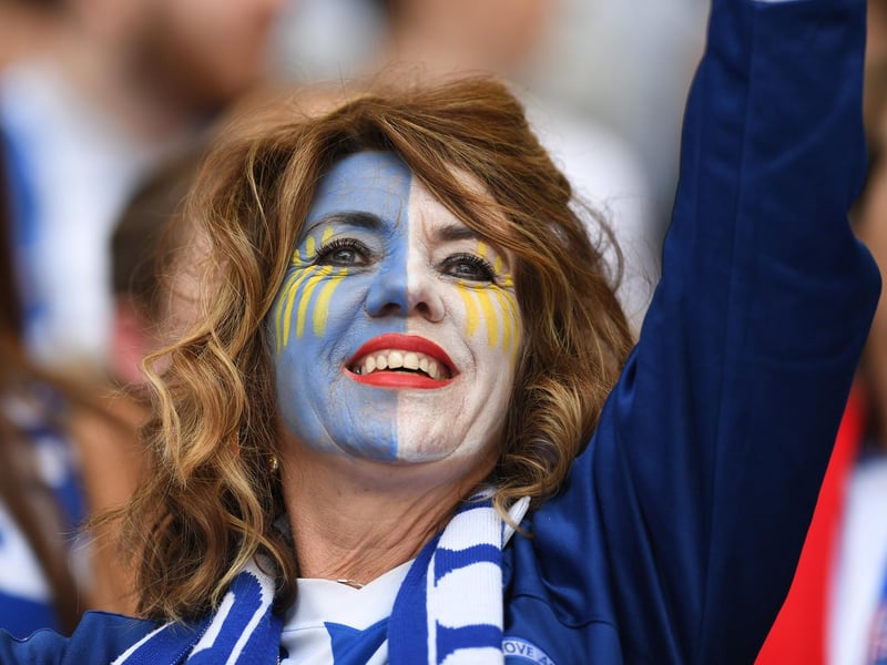 Brighton & Hove Albion V Man Utd Semi Final at Wembley(Photo by Jon Rigby)