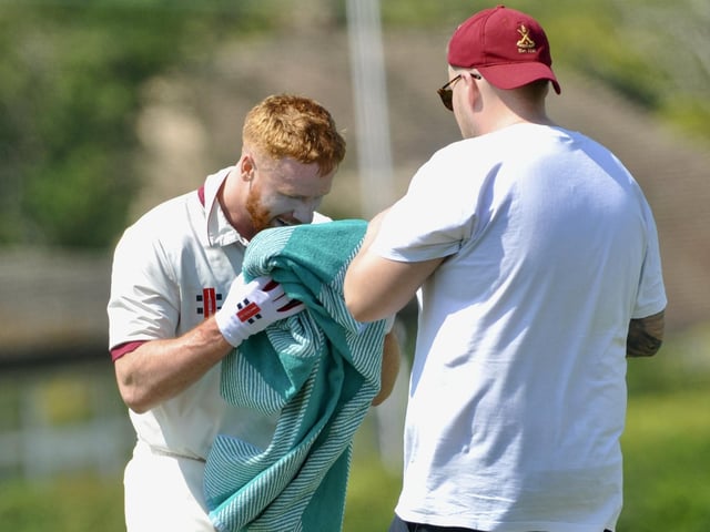 Action between Steyning CC and Littlehampton CC