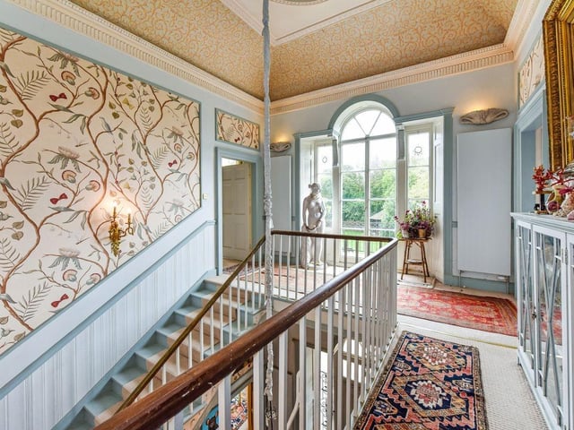 A beautiful 18th century staircase gives the property an extra touch of historic character.