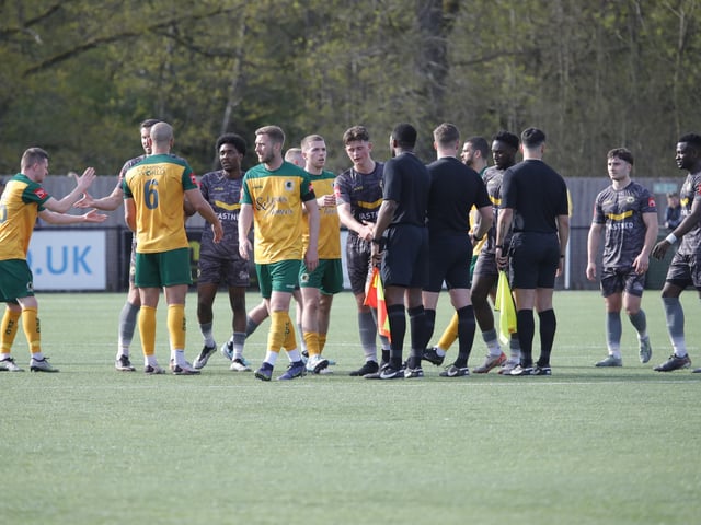 Images from Horsham FC's win at home to Cray Wanderers