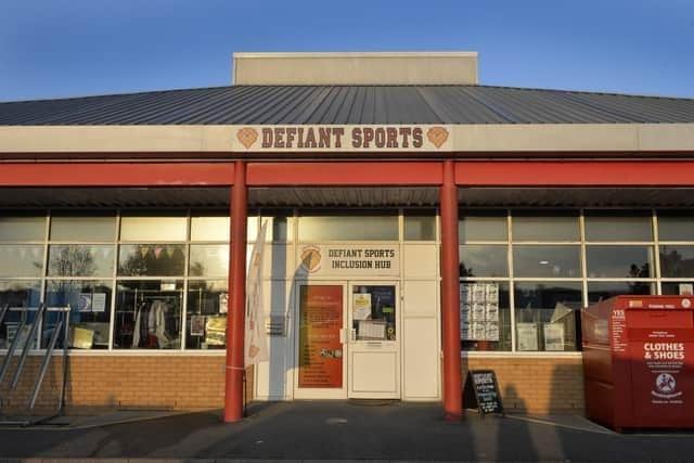 Defiant Sports' current venue at Sovereign Retail Park which the group is being forced to leave as its lease is fourteen months out of term, according to the group. Photo: Jon Rigby