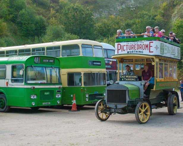 The Lord-Lieutenant of West Sussex, Lady Emma Barnard, will tour Amberley Museum and then take a trip on a vintage South Down bus to the Limeburners Café to present the King’s Award for Voluntary Service