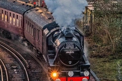 The Sussex Belle steam train at Hastings by Brian Bailey