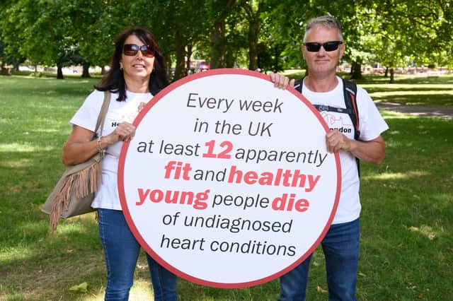 Nicky and Tony Parris from Hastings became involved with the charity Cardiac Risk in the Young (CRY) following the sudden death of their son Daniel from a previously undiagnosed heart condition. He was aged just 23.