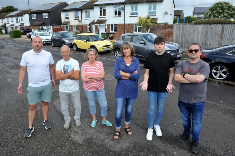 Residents of Windward Close, Littlehampton are concerned about the imminent arrival of electric vehicle charging points outside their houses.