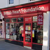 The British Heart Foundation has confirmed that its Uckfield shop is set to close on December 12. Photo: Google Street View