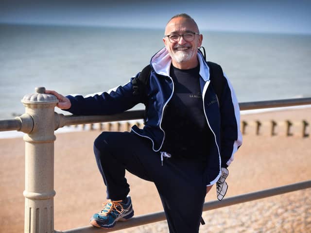 Franco Esposito from La Delizia in Hastings Old Town will be running the London Marathon on April 21. Franco is running in aid of Mencap and his target is £2500: https://www.justgiving.com/page/franco-london-marathon