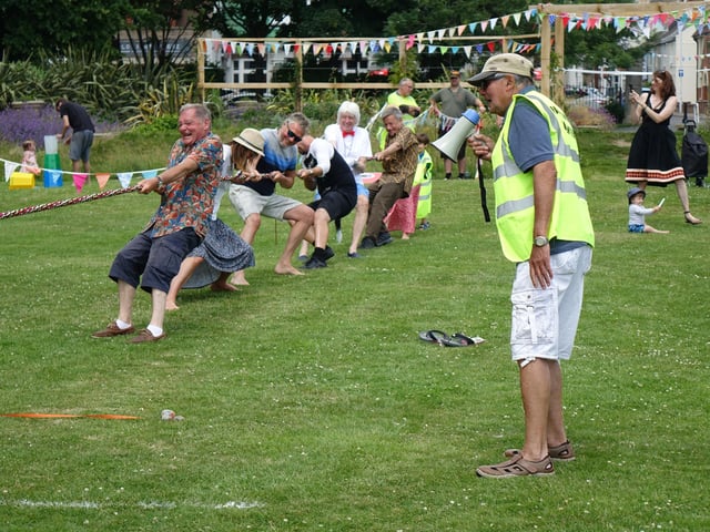 The tug of war challenge