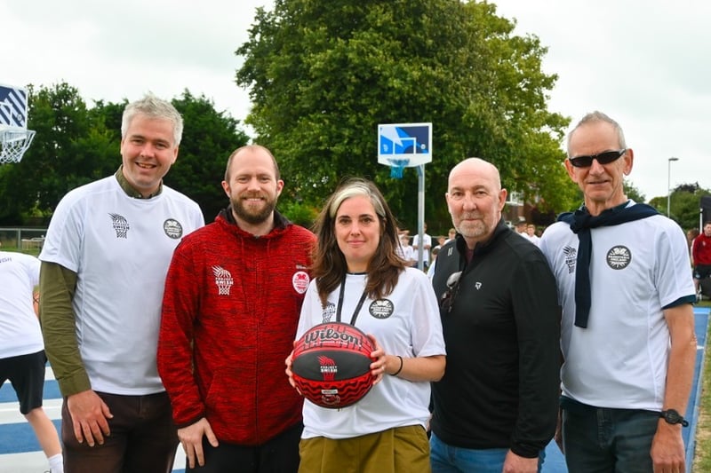 Pictured left to right is councillor Graham McKnight; John Hobbs (founder of renovation); councillor Vicki Wells; Worthing Borough Council parks and foreshore manager Steve McKenna and Maurice Pierce, of Friends of West Park. Photo: Gary Robinson