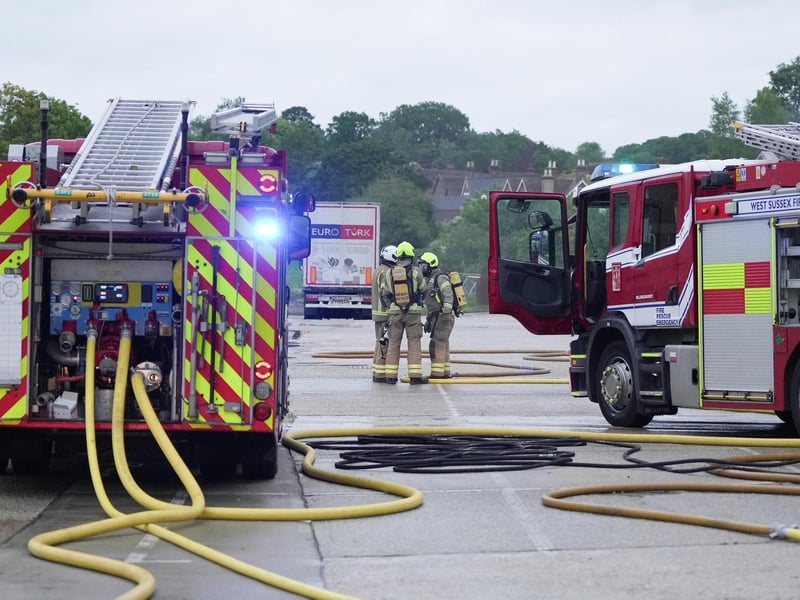 Fire incident Gillmans Industrial Estate, Natts Ln, Billingshurst RH14 9EZ
:West Sussex Fire and Rescue Service were called to Gillmans Industrial Estate on Natts Lane in Billingshurst around 5am on Monday (June 10).